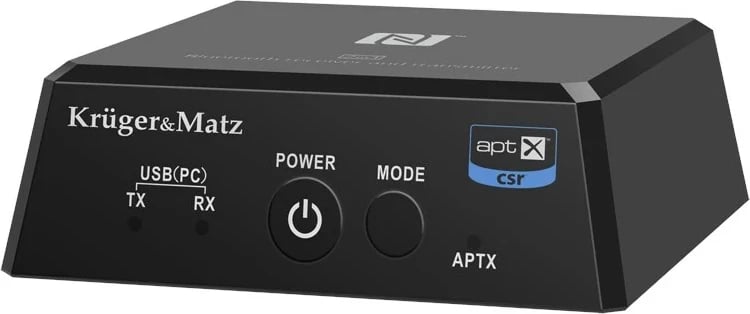 Bluetooth HiFi Audio Kruger & Matz BT-1, 2in1, NFC, Apt-X