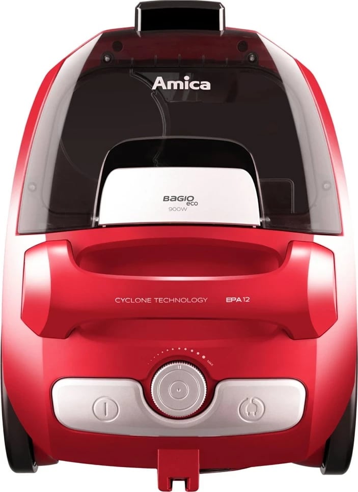 Fshesë me korrent Amica VM3044, 1.5 L, 900 W, Pa qese, E zezë