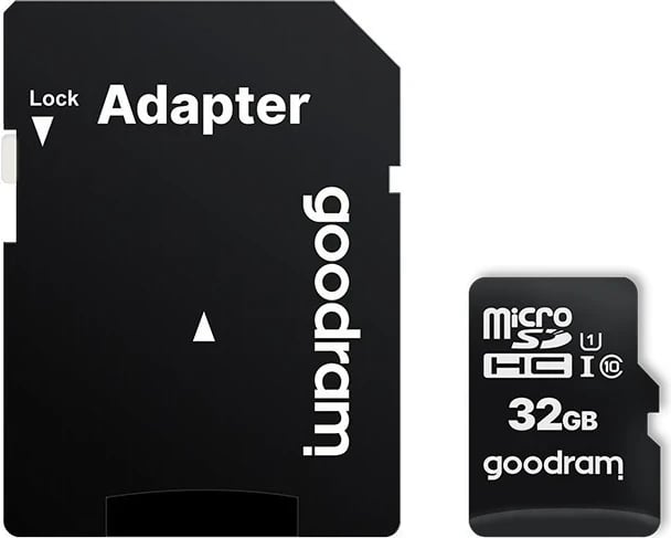 Kartë memorie microSDHC Goodram, 32GB 