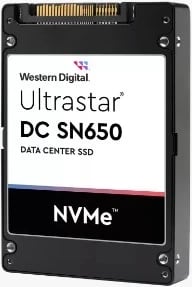 SSD Western Digital Ultrastar DC SN650 7.68TB U.3 NVMe PCIe 4.0