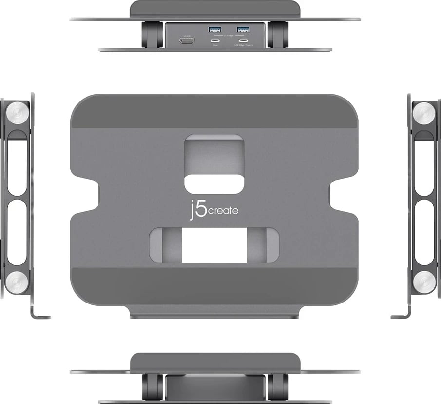 Stendë laptopi j5create JTS327, Gri