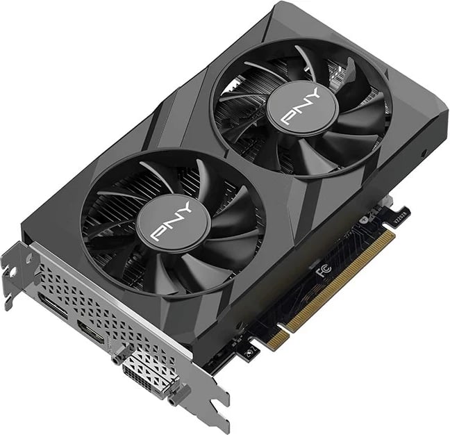 Kartelë grafike PNY GeForce RTX 3050 VERTO, 6 GB GDDR6, E zezë