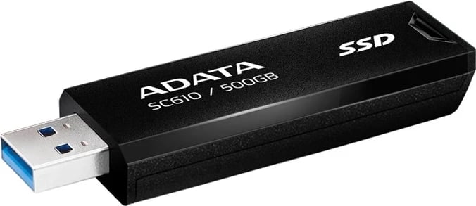 SSD jashtëm ADATA SC610, 500 GB, e zezë