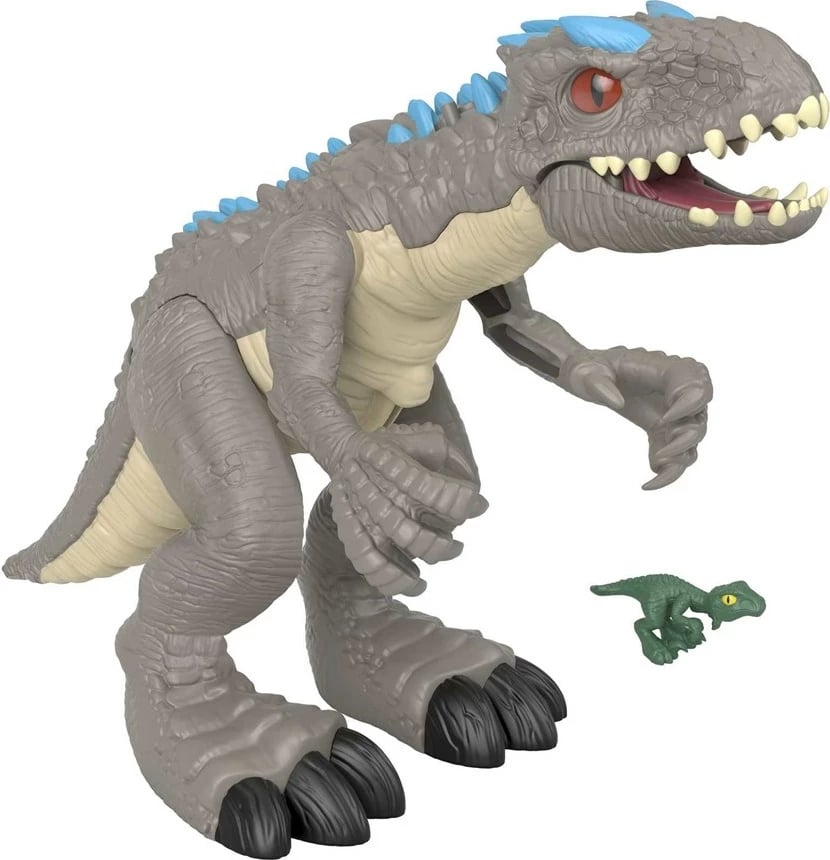 Lodër dinosaur Fisher-Price Imaginext Jurassic World Thrashing Indominus Rex, shumëngjyrëshe