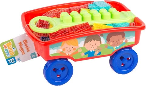 Build Me Up Blocks Wagon - 25 Pieces