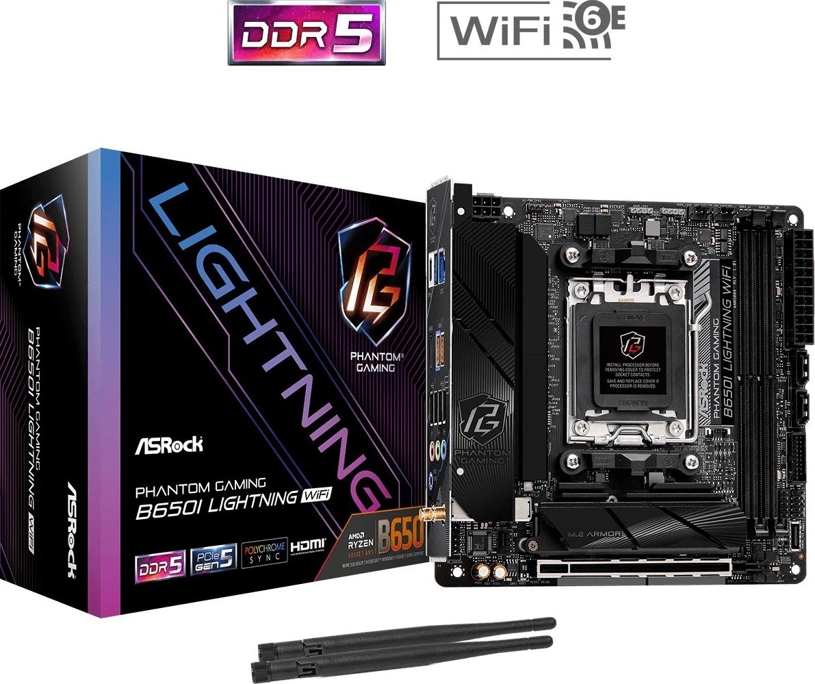 Pllakë amë Asrock B650I LIGHTNING WIFI