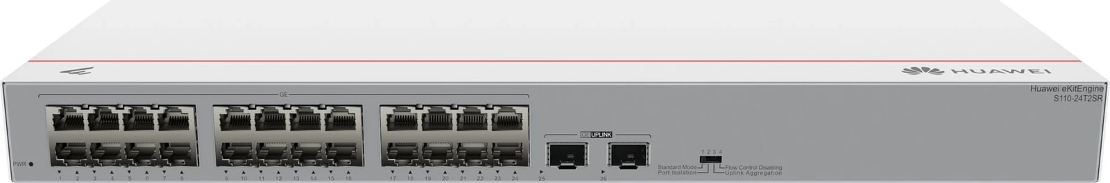 Switch Huawei S110-24T2SR, 24x GE PoE+, 2x SFP, AC