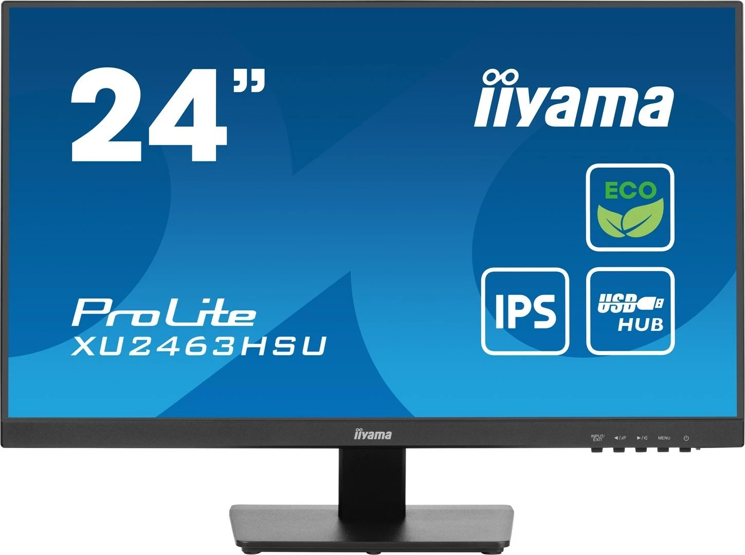 Monitor kompjuteri iiyama ProLite XU2463HSU-B1, 23.8", Full HD, LED, i zi