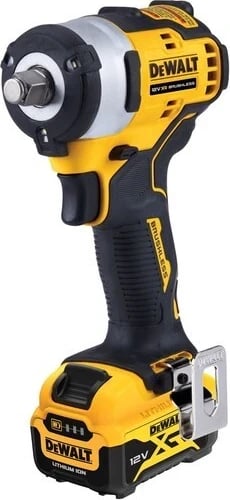 Çelës fuqie DeWALT DCF901P2-QW, 1/2" 340 N⋅m, Zi dhe Verdhe, 12 V