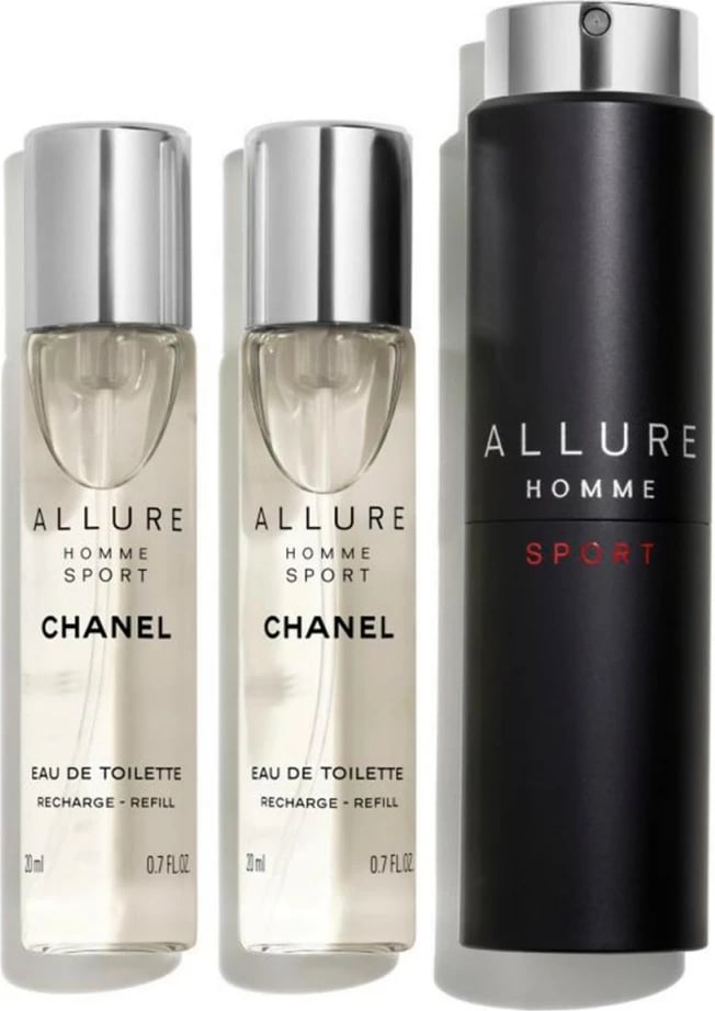 Eau De Toilette Chanel Allure Homme Sport, 3 x 20 ml