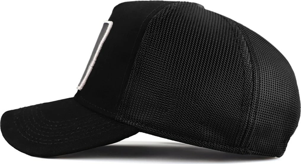 Kapelë Black Börk V1 Trucker, unisex, e zezë