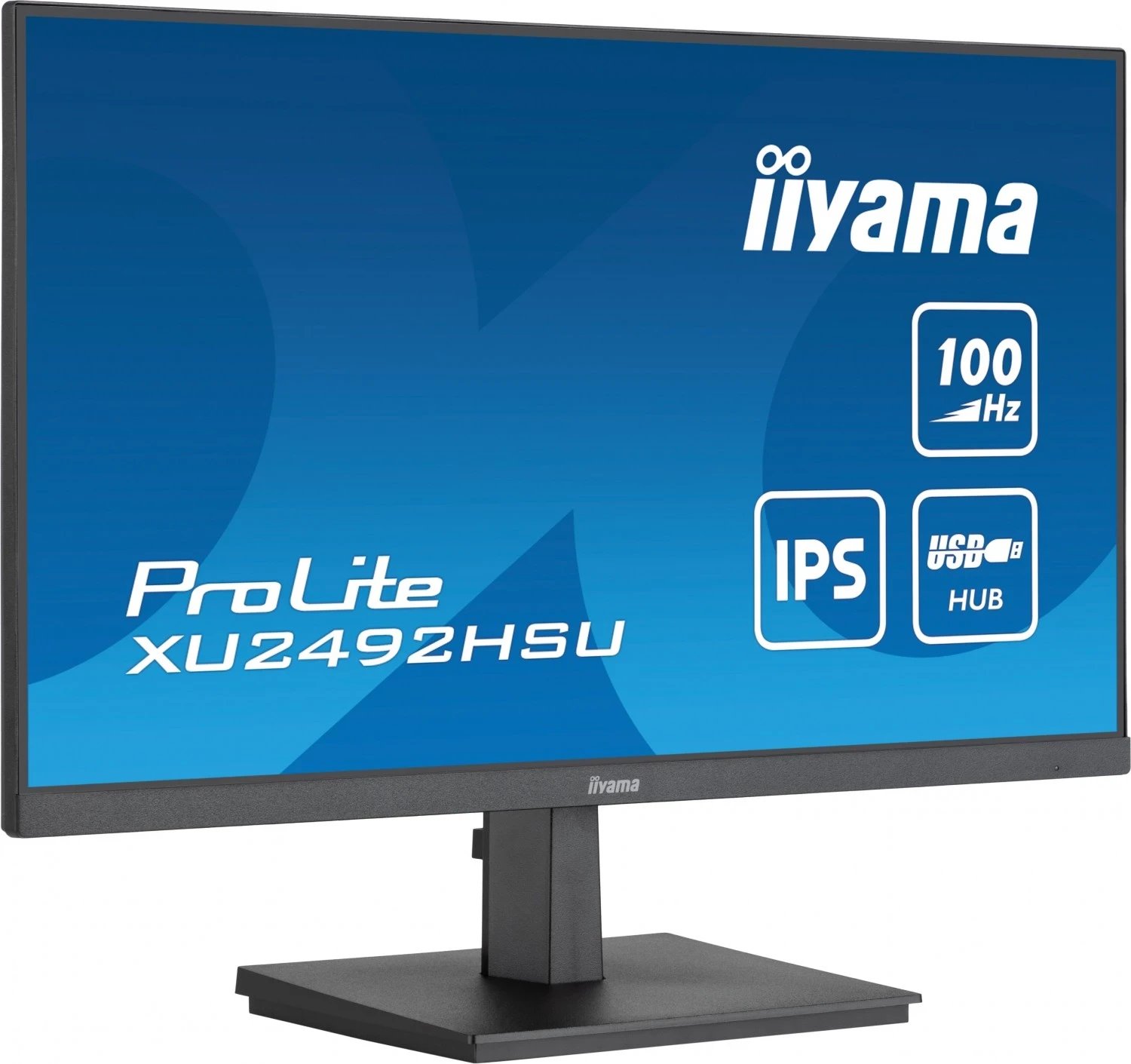 Monitor iiyama XU2492HSU-B6, ngjyrë e zezë