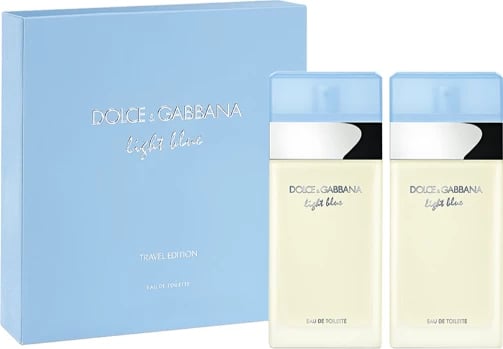 Set Eau de Toilette Dolce & Gabbana Light Blue,  2 x 50 ml