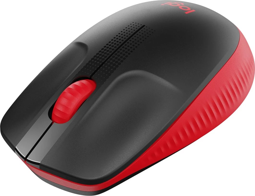 Maus Logitech M190, wireless, i zi/kuq