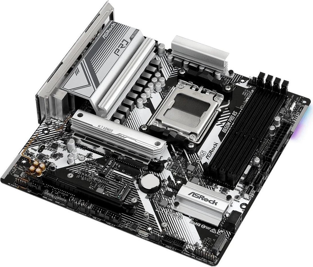 Pllakë amë ASRock B650M Pro RS, Socket AM5, Chipset B650, DDR5