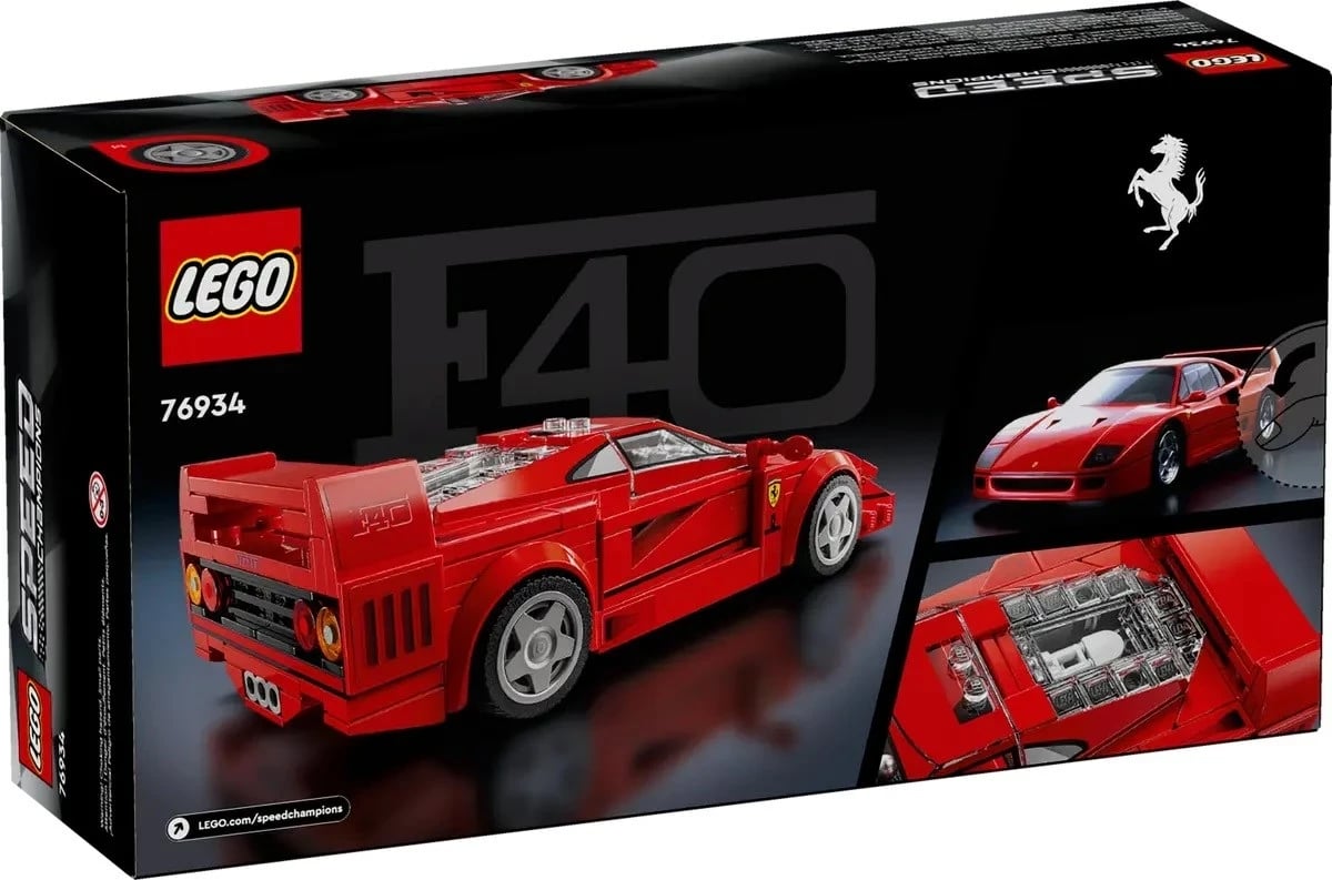 Set LEGO Speed Champions Ferrari F40