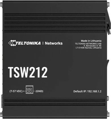 Switch Teltonika TSW212, 8+2P, Gigabit Ethernet, i zi