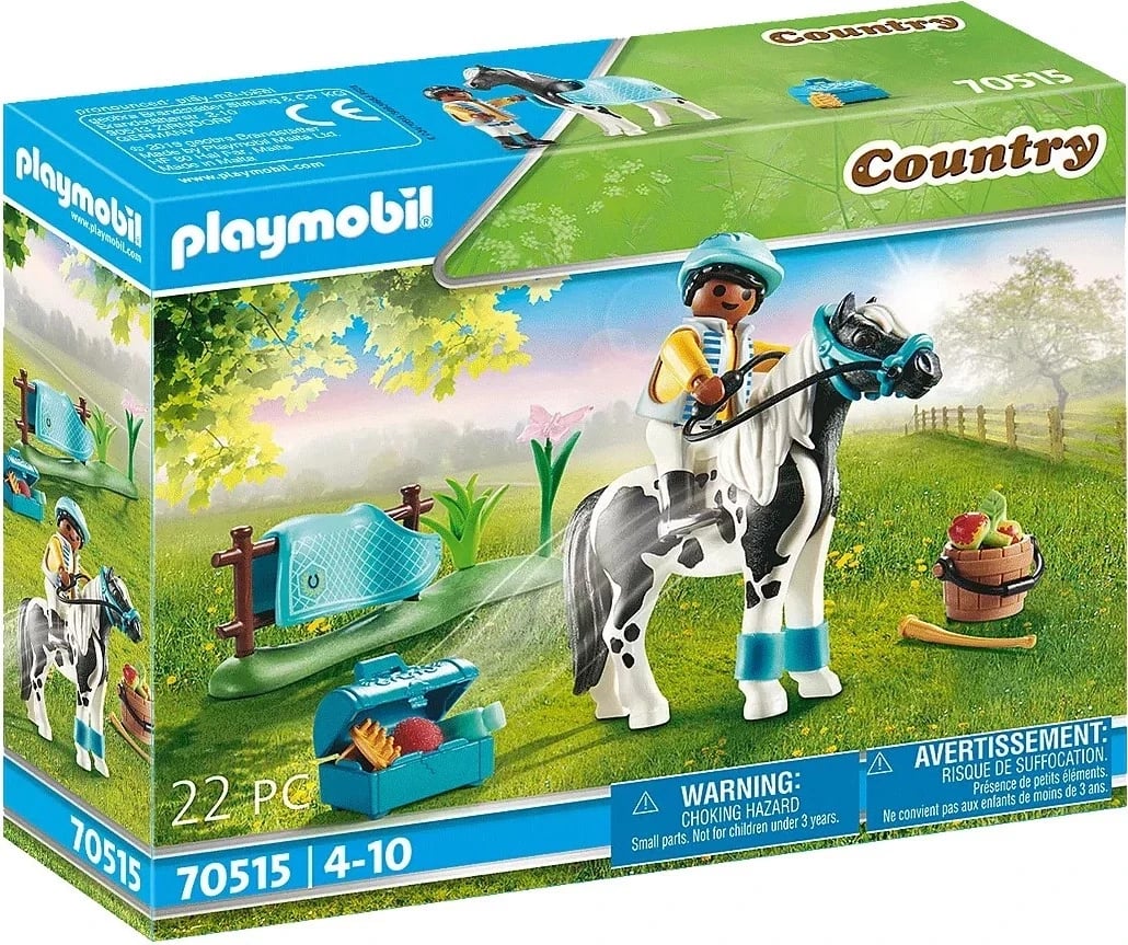 Lodra Playmobil, Poni 'Lewitzer', 70515