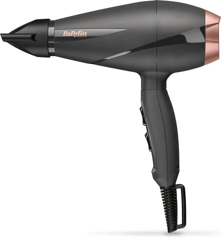 Tharëse për flokë BaByliss Smooth Pro 2100 6709DE, 2100W, e zezë/ari