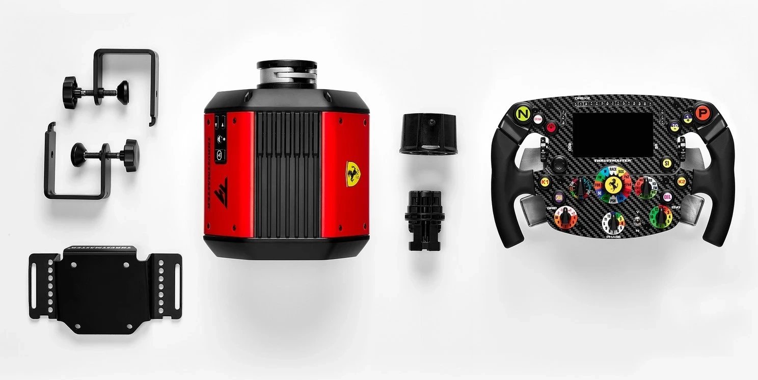 Simulues Thrustmaster T818 Ferrari SF1000, Direct Drive, 10Nmr, e zezë-kuqe