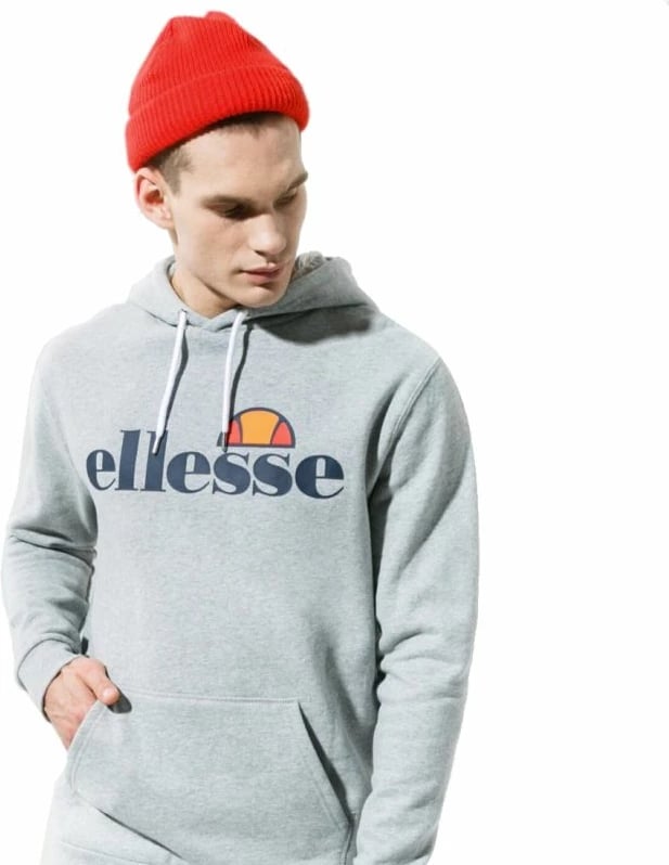 Duks me kapuç Ellesse për meshkuj, gri