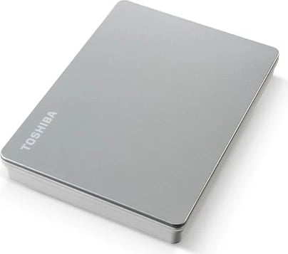 Hard disk i jashtëm Toshiba Canvio Flex, 4 TB, 2.5", 3.2 Gen 1 (3.1 Gen 1), Argjendtë