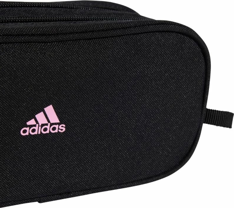 Pencil case adidas për fëmijë, e zezë dhe rozë