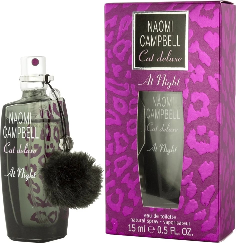 Eau de Toilette Naomi Campbell Cat deluxe At Night, 15 ml