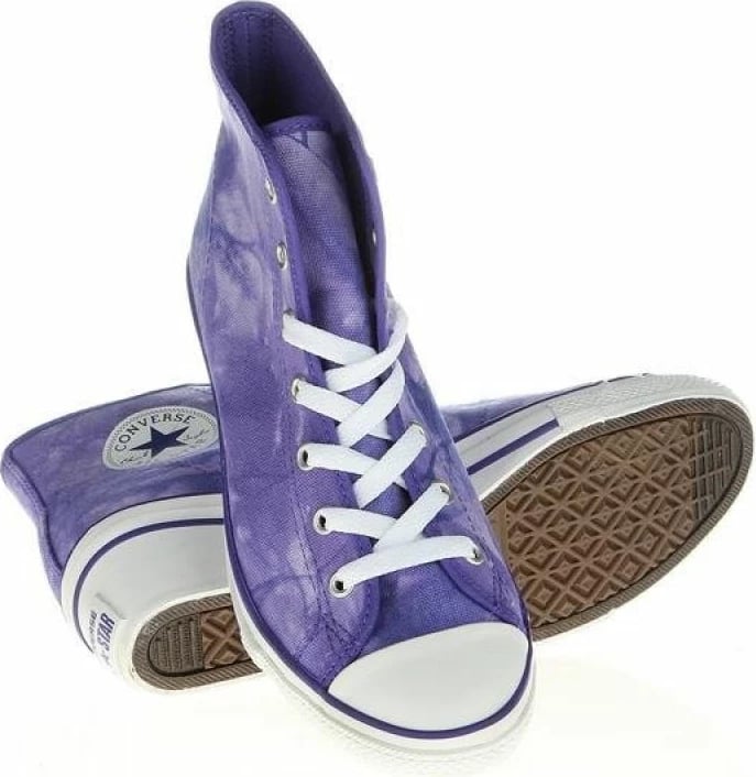 Atlete të larta për femra Converse Chuck Taylor Side W, ngjyrë vjollcë