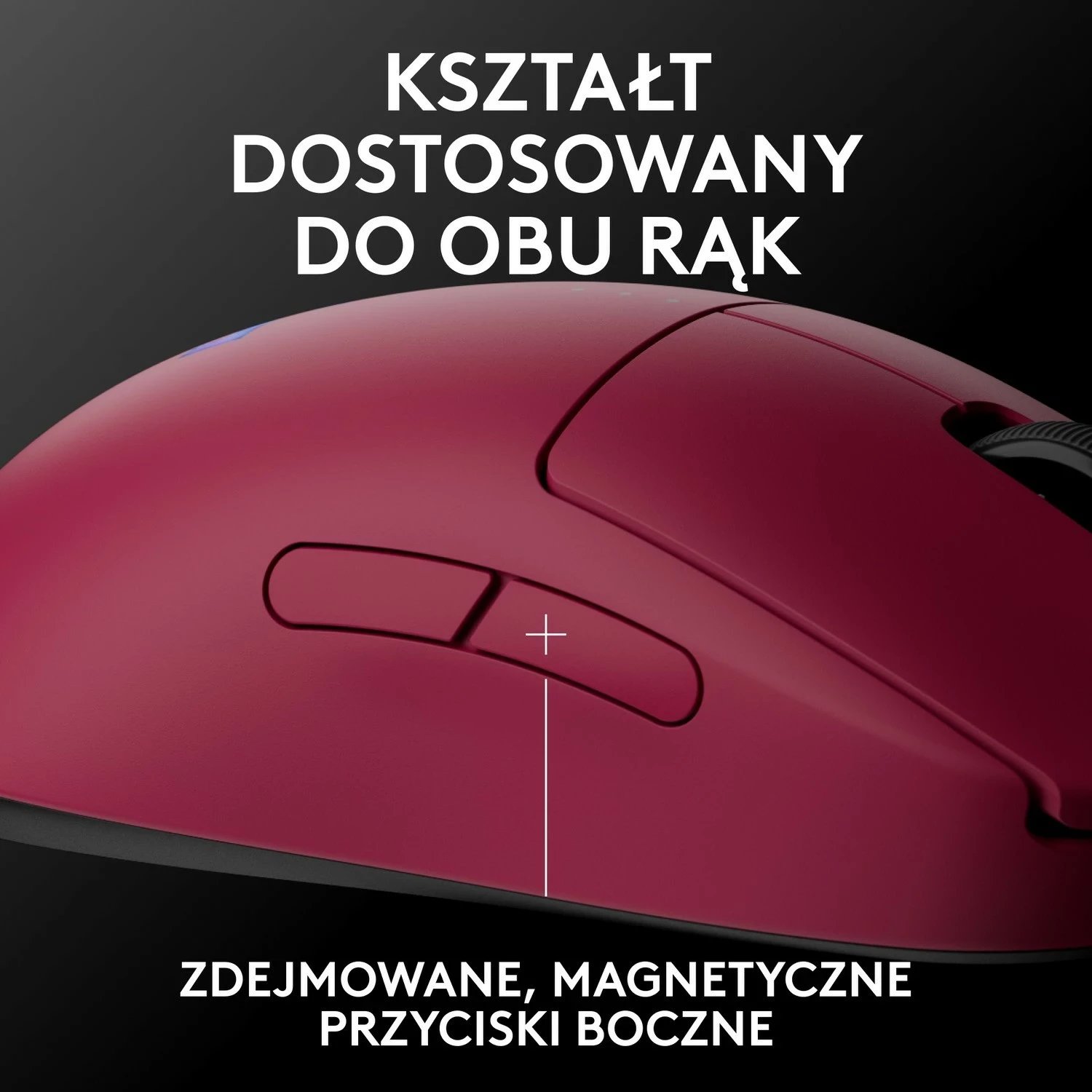 Maus Logitech G Pro 2 Lightspeed, RGB, Magenta