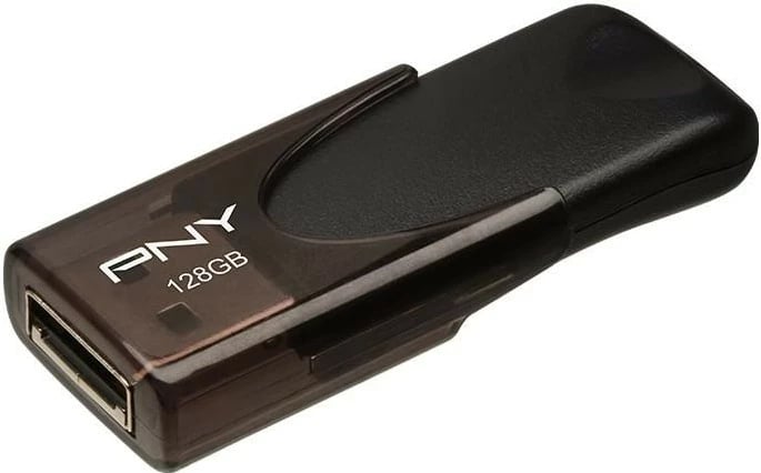 USB PNY 4, 128GB, e zezë