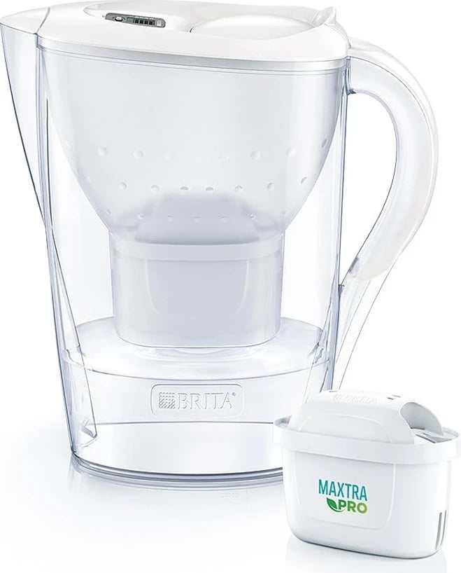 Filtruese uji BRITA Marella +1 Maxtra Pro PP, e bardhë