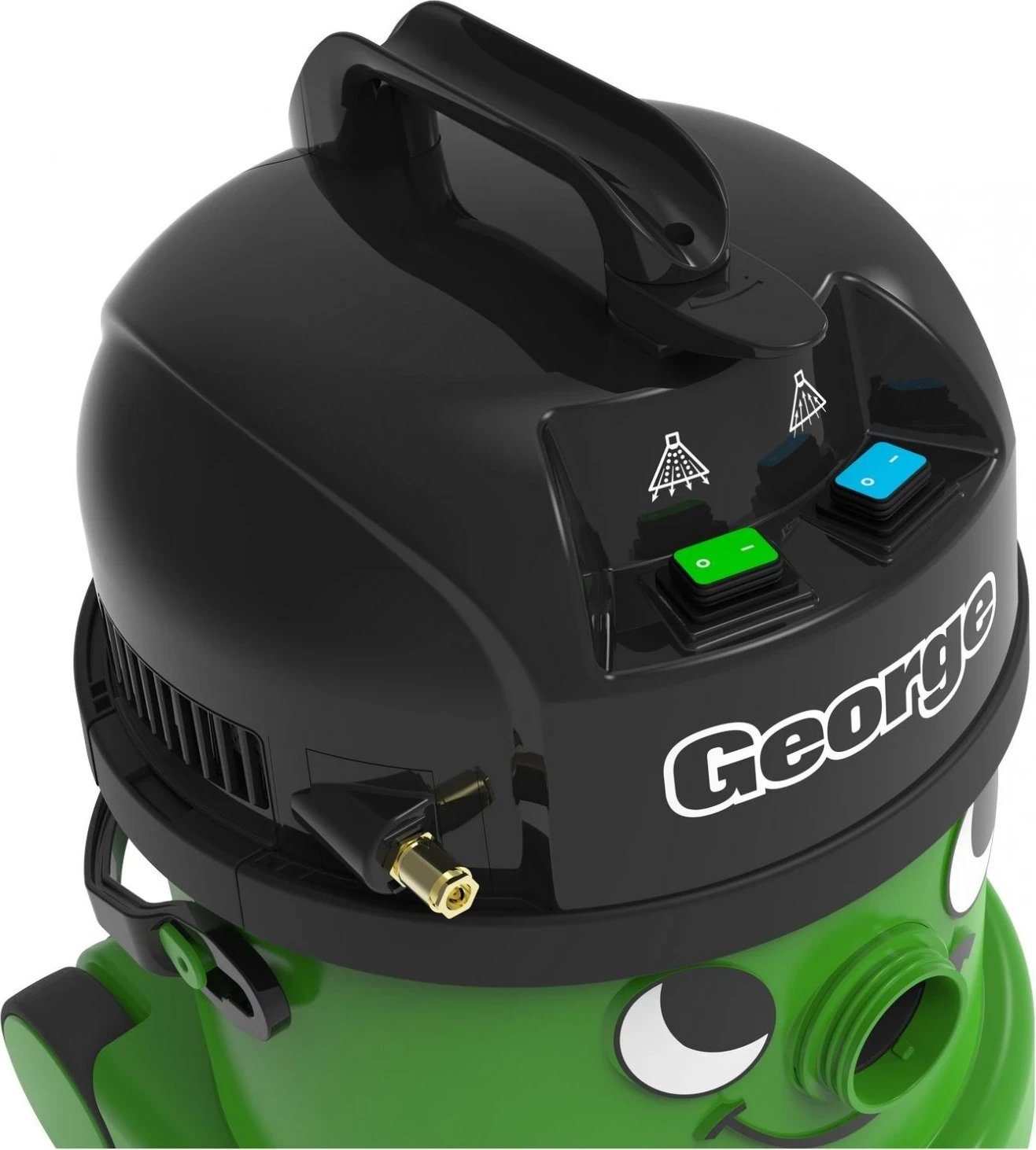 Fshesë me korrent Numatic GVE370 George, 15L, 230-240V, e gjelbër