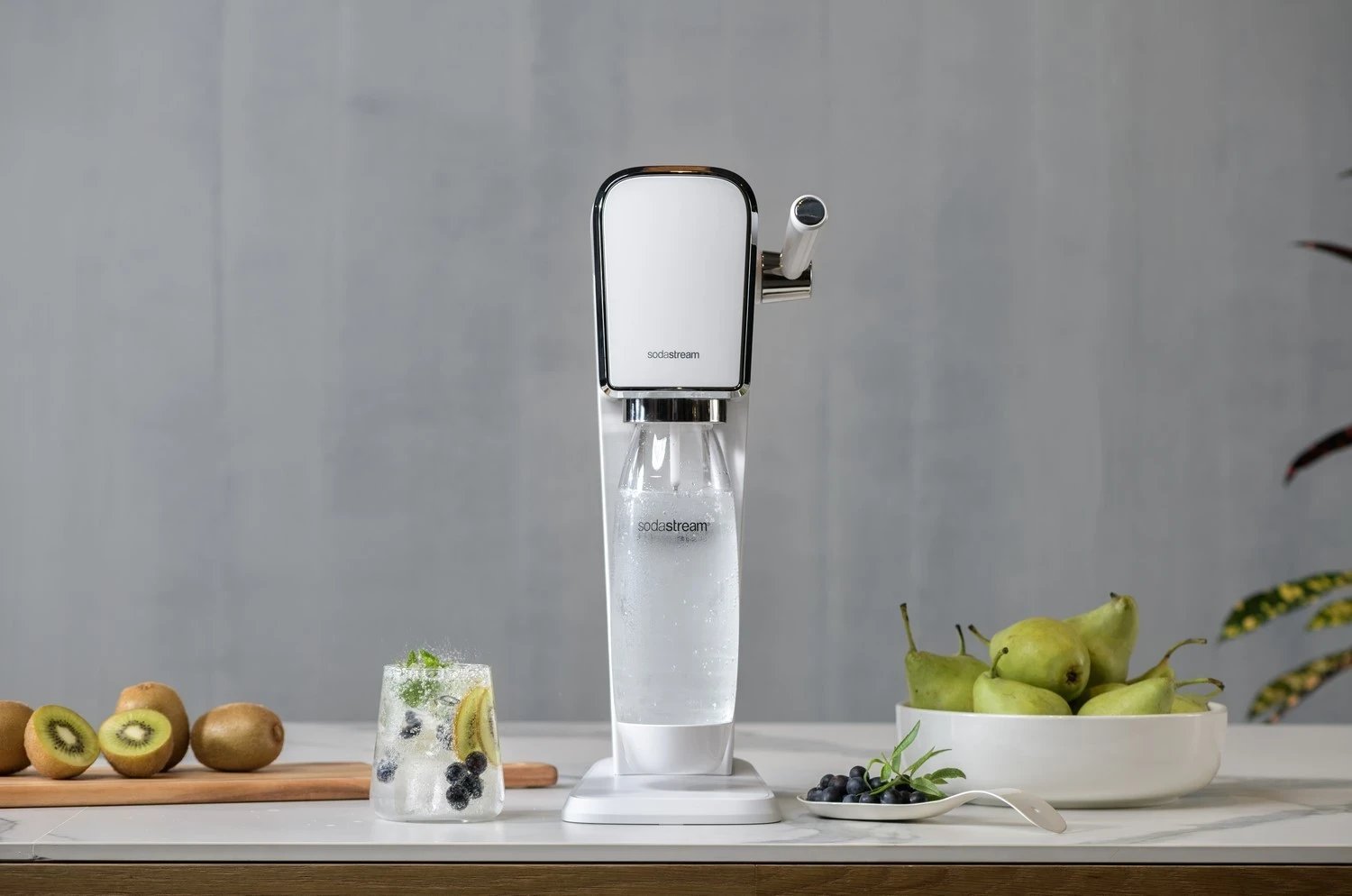 Saturatori SodaStream ART, Bardhë