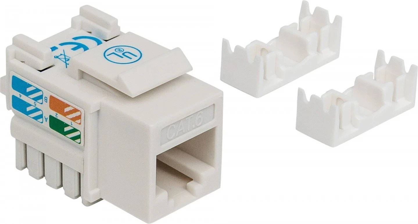 Modul Intellinet Keystone, RJ45, UTP Cat6, i bardhë