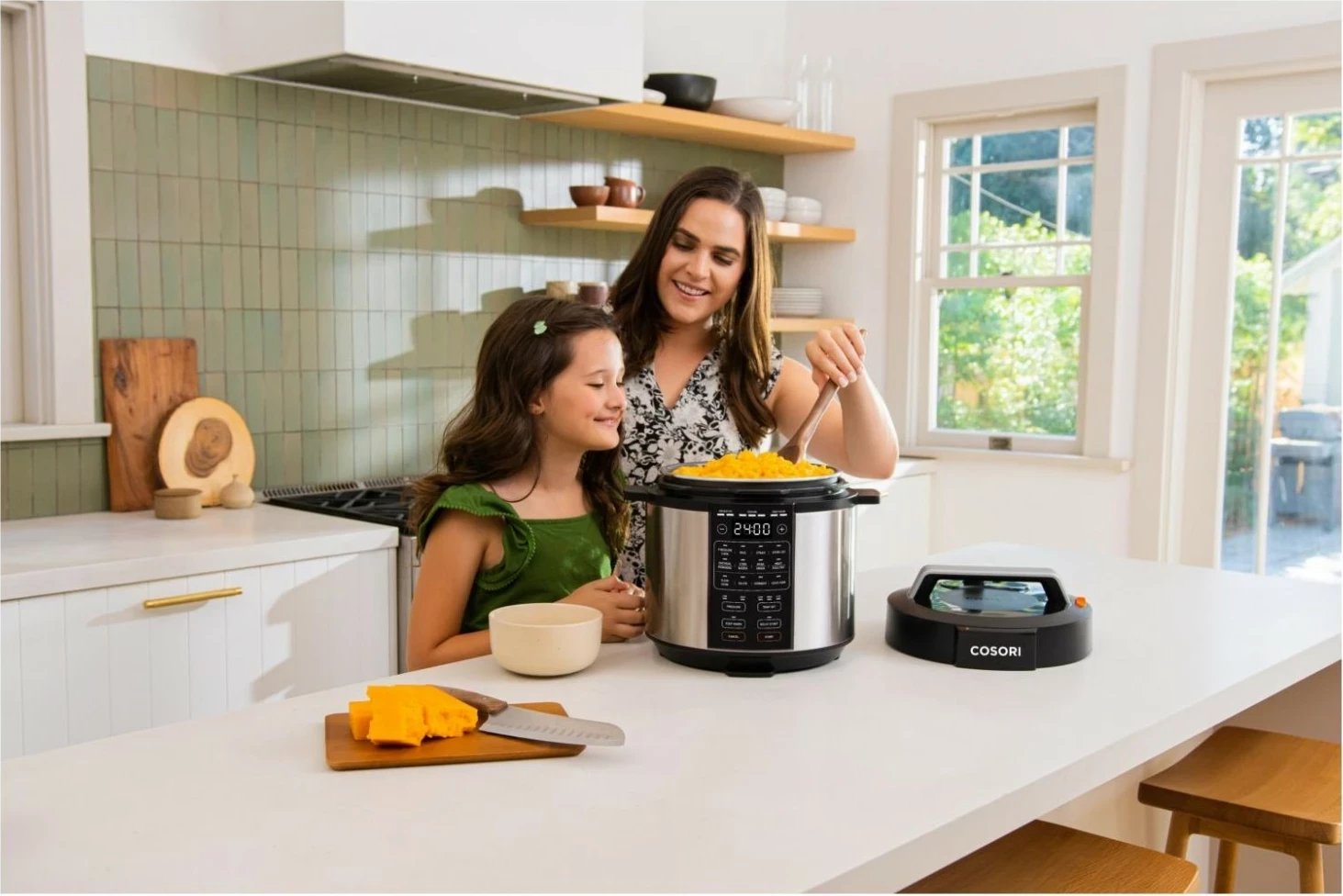 Multicooker Cosori CMC-CO601-SEU, 5.7L, 1100W, zi-e argjendtë