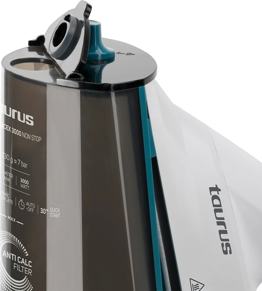 Hekur Taurus Sliding Spacex 3000 Non Stop, 3000 W, 1.3 L, pllaka qeramike, blu, gri, bardhë