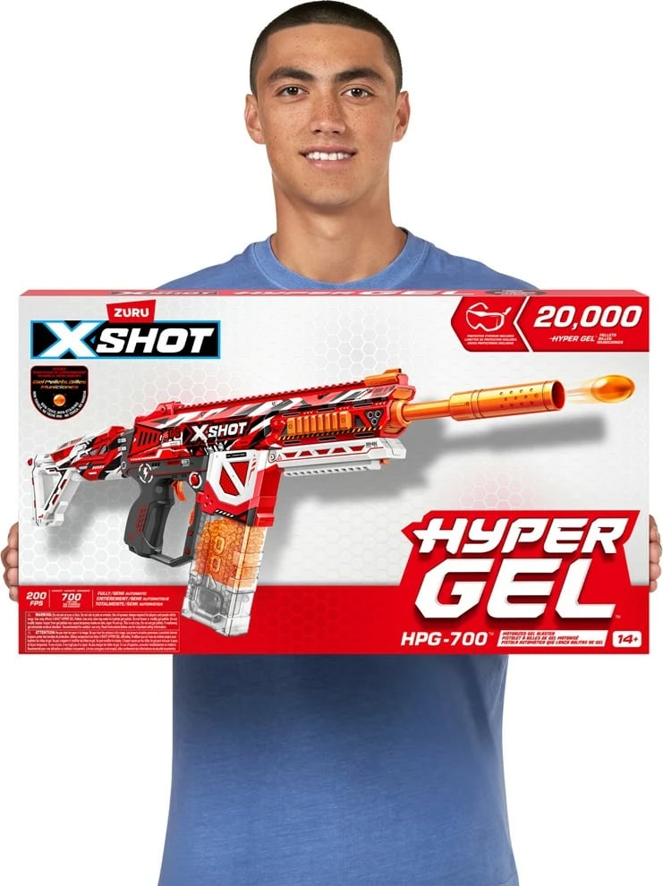 Lançues Zuru X-Shot Hyper Gel HPG-70, Multikolor