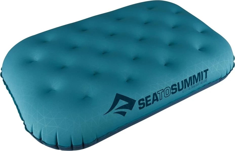 Jastëk inflatues SEA TO SUMMIT Aeros Ultralight Deluxe, Aquamarine