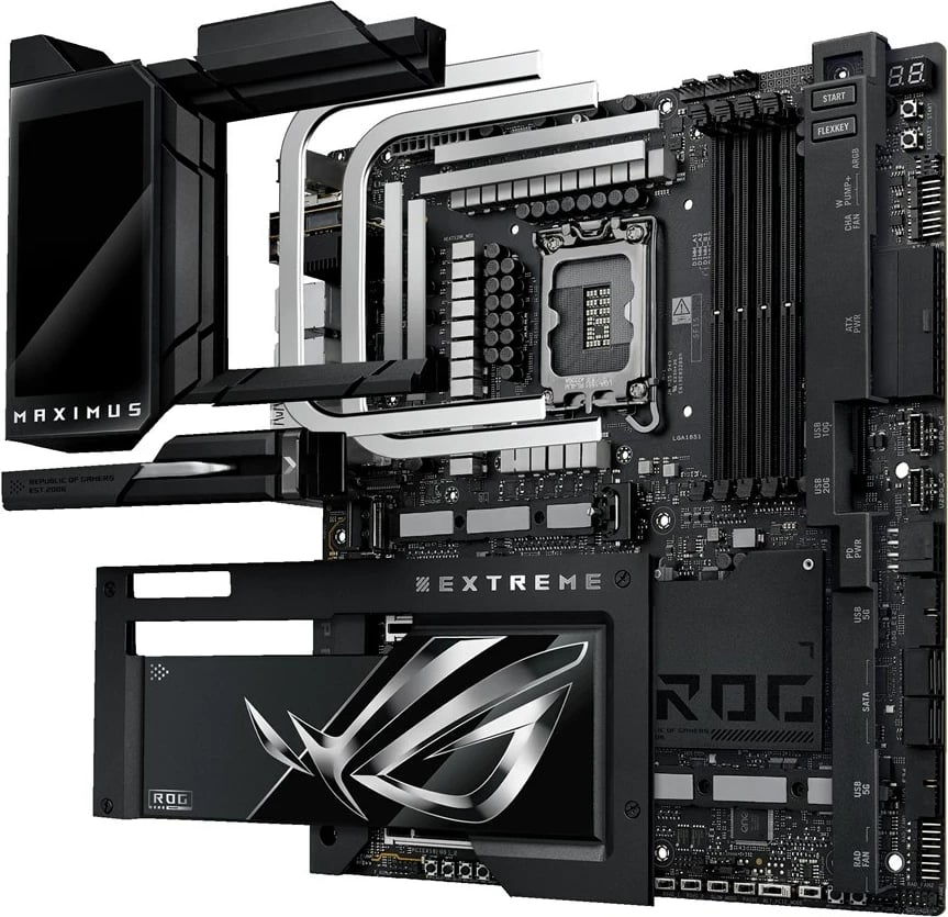 Pllakë amë ASUS ROG MAXIMUS Z890 EXTREME, Socket LGA 1851, e zezë