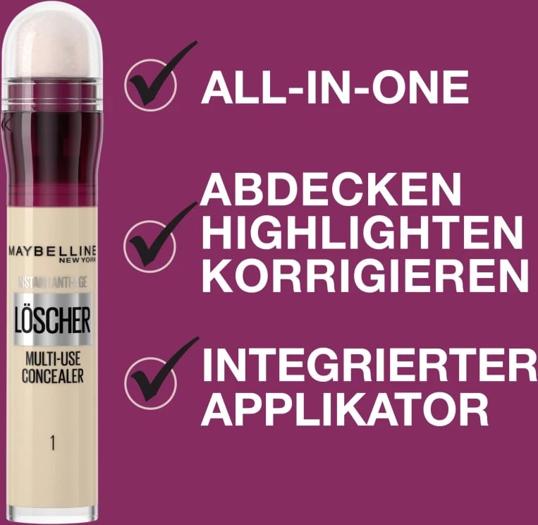 Korrektor për grim Maybelline Eraser, no. 121, 6.8 ml