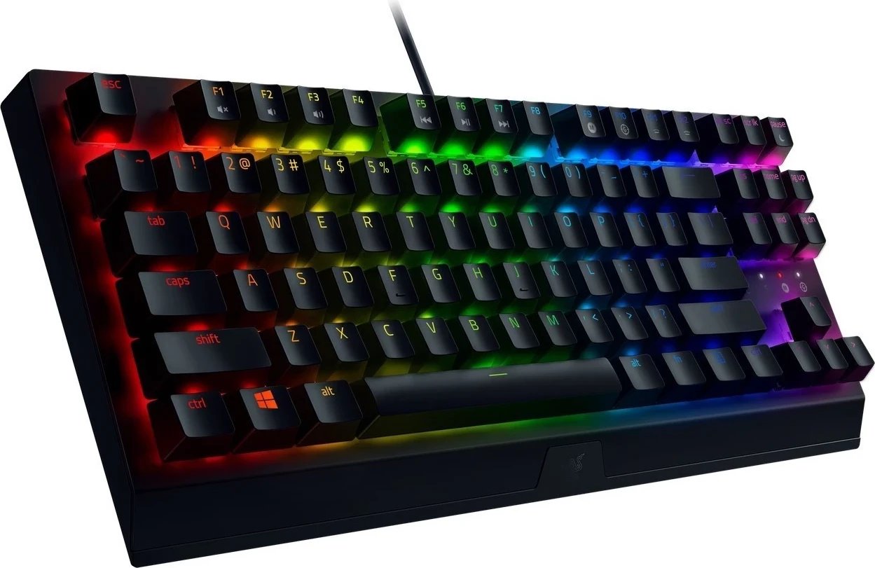 Tastierë Razer BlackWidow V3 Tenkeyless, RGB, e zezë 