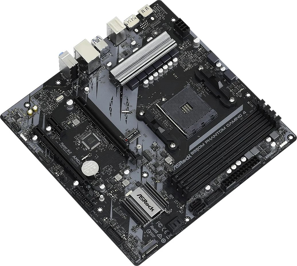 Pllakë amë Asrock B550M Phantom Gaming 4, Socket AM4, micro ATX