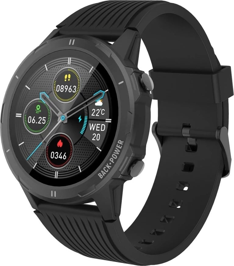 Smartwatch Denver SW-351, me bandë, E zezë