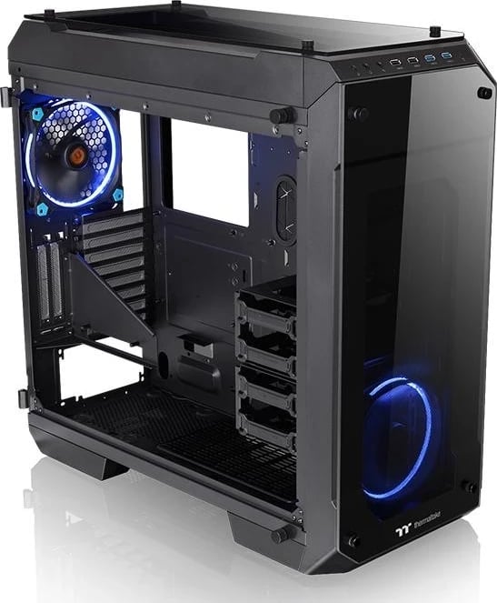 Kasë kompjuterike Thermaltake, e zezë