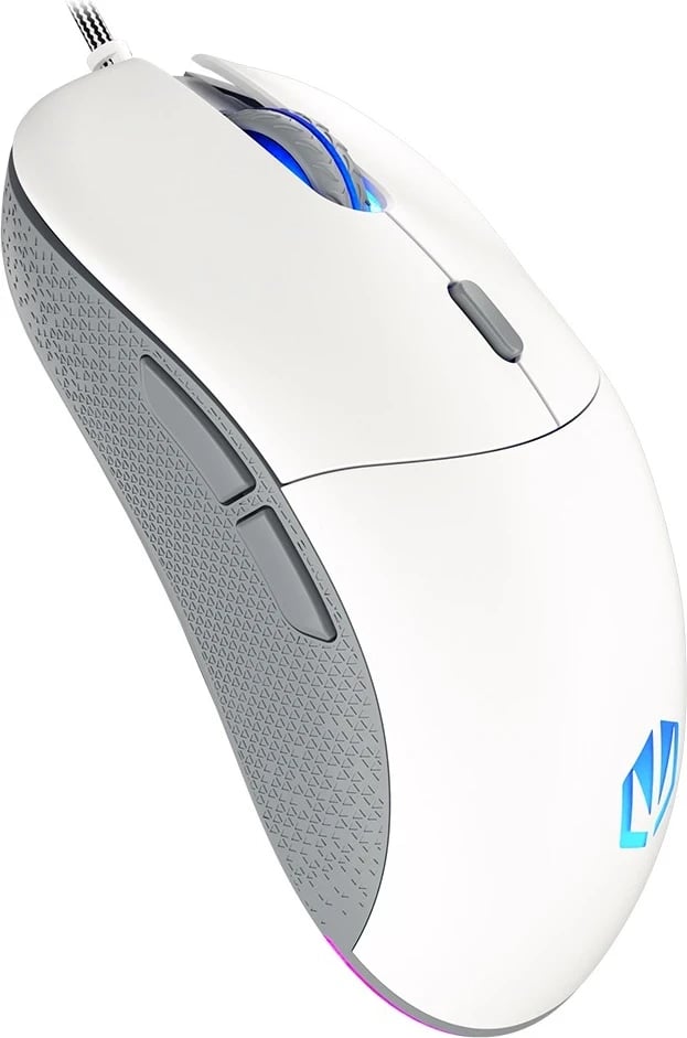 Maus Endorfy GEM OWH PMW3325, RGB, i bardhë