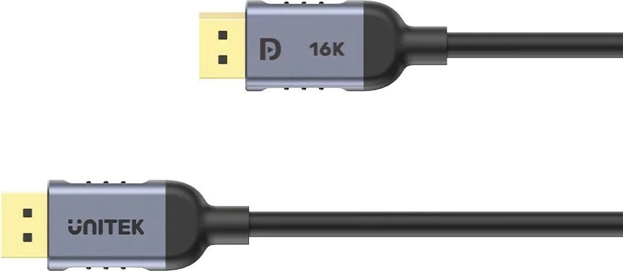 Kabëll DisplayPort UNITEK C1626GY01-1M, 1 m, Gri