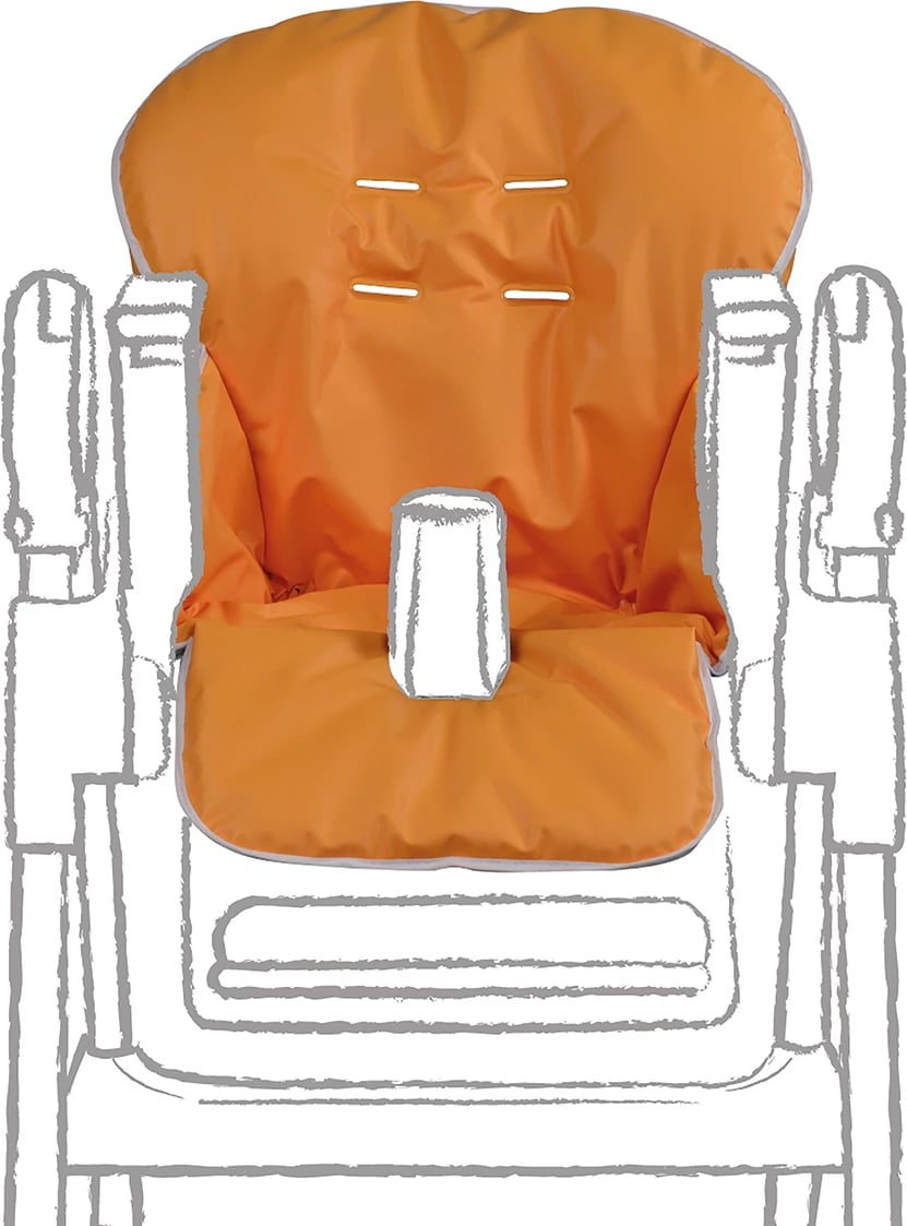 Mbulesë e karriges së lartë Orange PVC high chair cover
