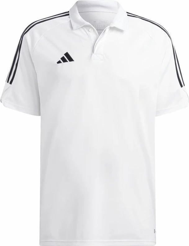 Maicë polo adidas për meshkuj, e bardhë