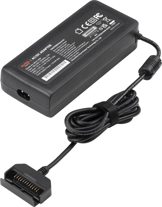 Mbushës baterie me kabllo për EVO Max Series, AUTEL, ngjyrë e zezë